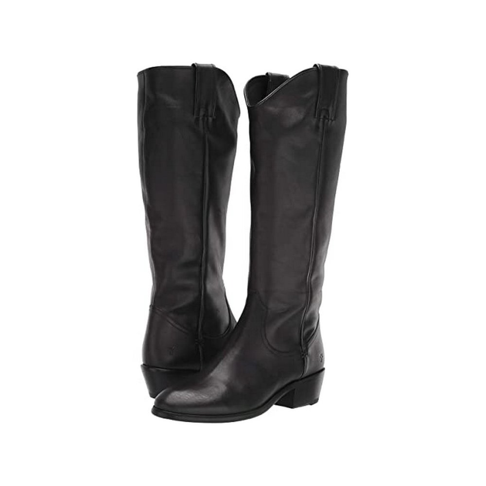 Brand NEW with BOX and Tags! Frye Wide-Calf Leather Tall Boot Pull on!🍁
